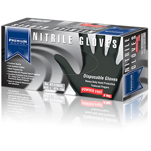 premium guard disposable gloves box